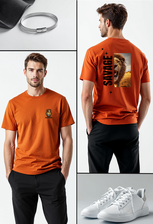 Art 11 Lion King Tee – Majestic Power