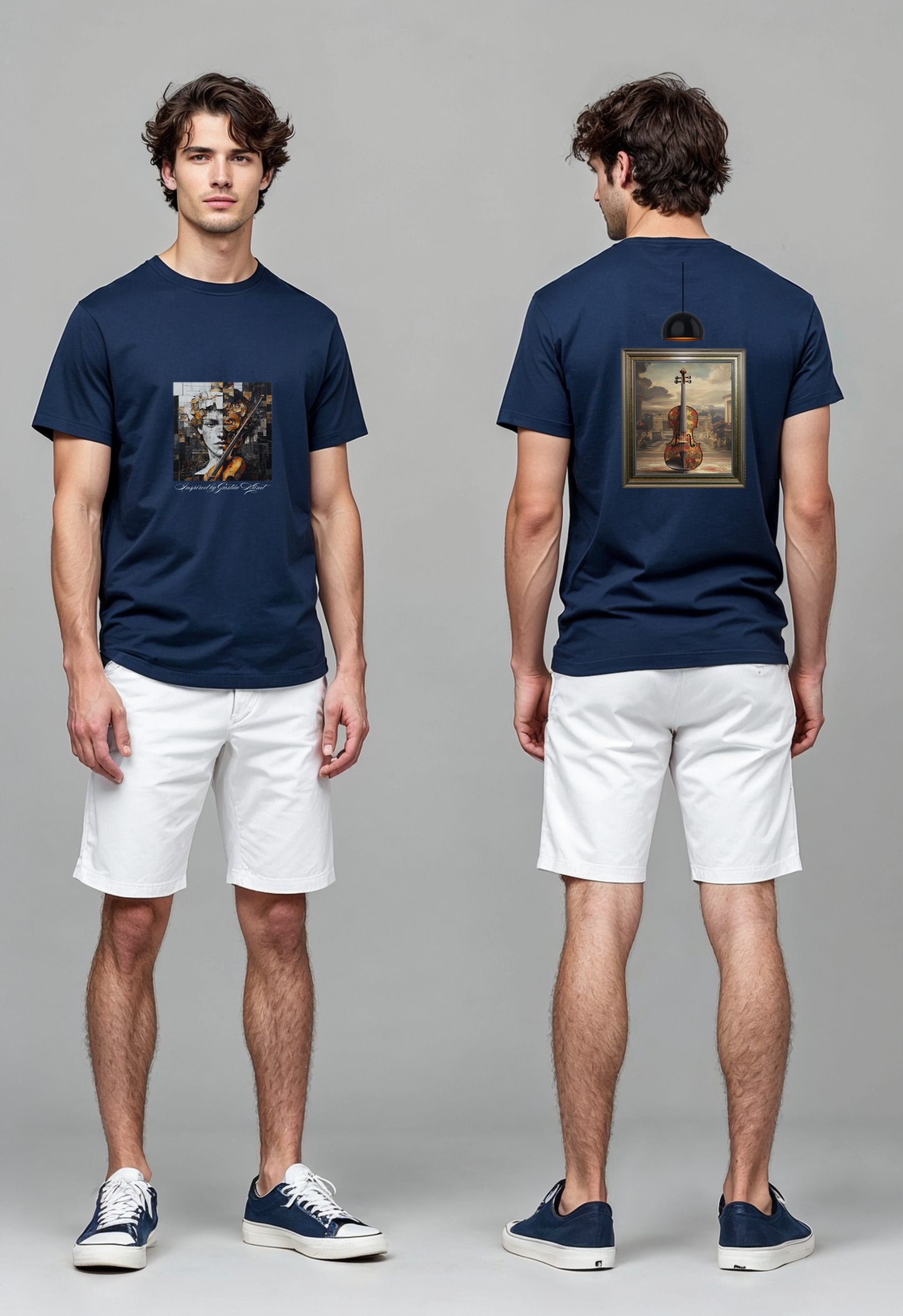 Art 29 – Symphony of Elegance Tee – Classical Harmony